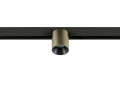 Fixt-it!, 48v, dali, spot rail saillie, rond 2700k, 6,6w, 36°, bronze/noir