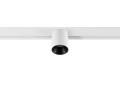 Fixt-it!, 48v, dali, spot rail saillie, rond 2000/3000k, 7,4w, 36°, blanc/noir