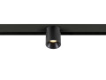 Fixt-it!, 48v, dali, spot rail saillie, rond 2000/3000k, 7,4w, 36°, noir/noir
