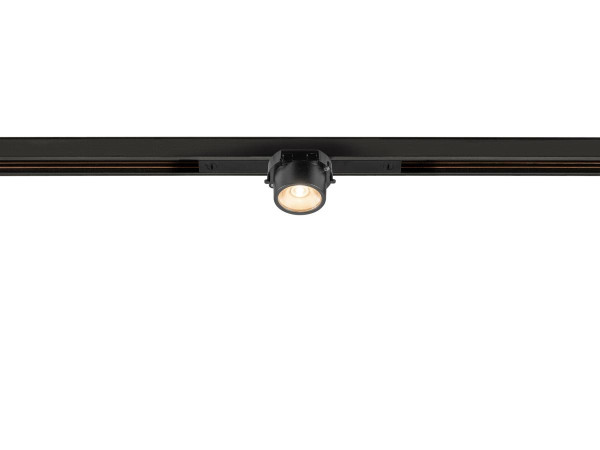 Fixt-it!, 48v, dali, spot rail encas, carré. 2700k, 6,6w, 36°, or/noir