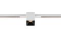 Fixt-it!, 48v, dali, spot rail encas, carré. 2000/3000k, 7,4w, 36°, blanc/noir