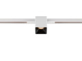 Fixt-it!, 48v, dali, spot rail encas, carré. 2000/3000k, 7,4w, 36°, blanc/noir