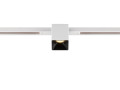 Fixt-it!, 48v, dali, spot rail encas, carré. 2000/3000k, 7,4w, 36°, blanc/noir
