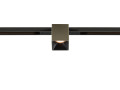 Fixt-it!, 48v, dali, spot rail encas, carré. 2000/3000k, 7,4w, 36°, bronze/noir