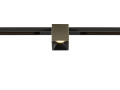 Fixt-it!, 48v, dali, spot rail encas, carré. 2000/3000k, 7,4w, 36°, bronze/noir