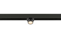 Fixt-it!, 48v, dali, spot rail saillie, carré 2700k, 6,6w, 36°, noir/noir