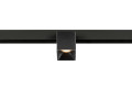 Fixt-it!, 48v, dali, spot rail saillie, carré 2700k, 6,6w, 36°, noir/noir