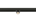 Fixt-it!, 48v, dali, spot rail saillie, carré 2700k, 6,6w, 36°, or/noir