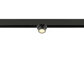 Fixt-it!, 48v, dali, spot rail saillie, carré 3000k, 6,6w, 36°, or/noir