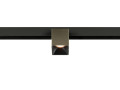 Fixt-it!, 48v, dali, spot rail saillie, carré 2000/3000k, 7,4w, 36°, bronze/noir