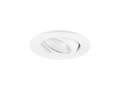 New tria® 45, spot encastré, intérieur, simple, rond, led, 2700k, 24°, 4w, blanc