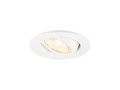 New tria® 45, spot encastré, intérieur, simple, rond, led, 2700k, 24°, 4w, blanc