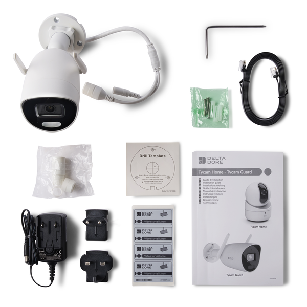 Caméra de surveillance extérieure Deltadore Tycam guard connectée