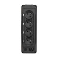 Onduleur 3p ellipse tour, 1ph, off-line, 700va, 420w, 4 prises (fr)