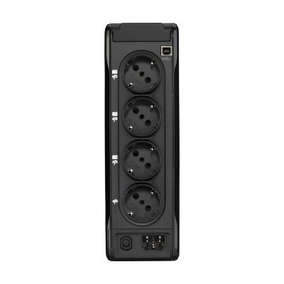 Onduleur 3p ellipse tour, 1ph, off-line, 900va, 540w, 4 prises (din), ports usb