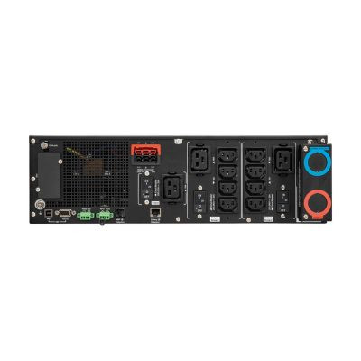 Onduleur 9sx gen2 6kw, 1ph, on-line, rack / tour 3u, sortie bornier et 12 iec