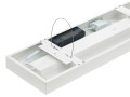 Coreline plafonnier led 1200 sm136v 830 interact ugr19 27,5w 4300lm multi lumen