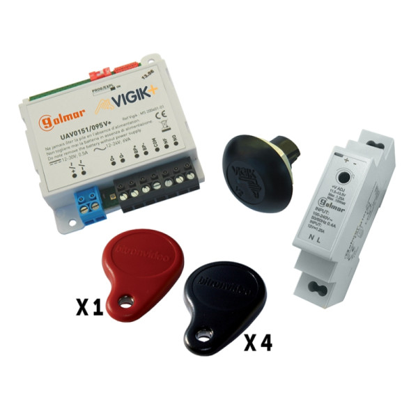 Kit contrôle accès autonome vigik