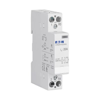 Relais modulaire, 20a, 24v ac, 1no+1nc