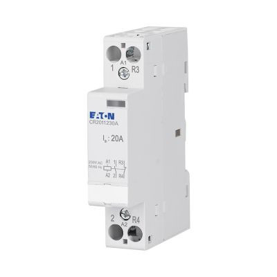 Relais modulaire, 20a, 230v ac, 1no+1nc