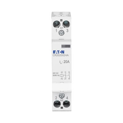 Relais modulaire, 20a, 24v ac, 2no