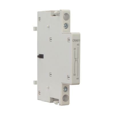Contact auxiliaire pour relais modulaire cr, 6a, 1no+1nc