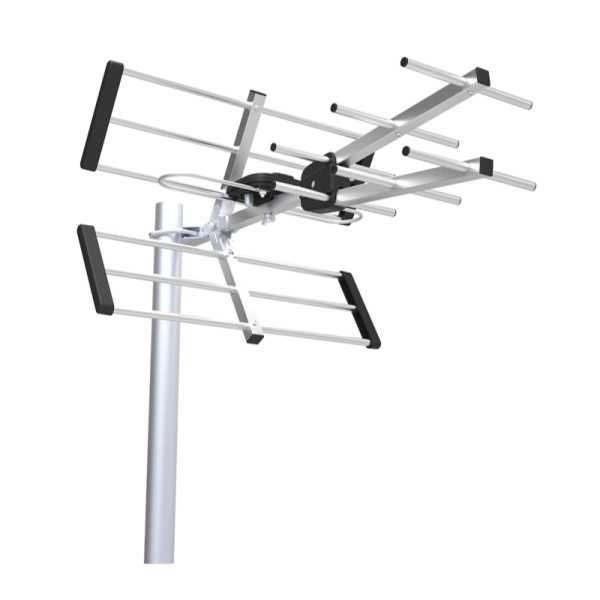 Antenne uhf 20 éléments lte 5g, gain : 8-10 db, connectique f