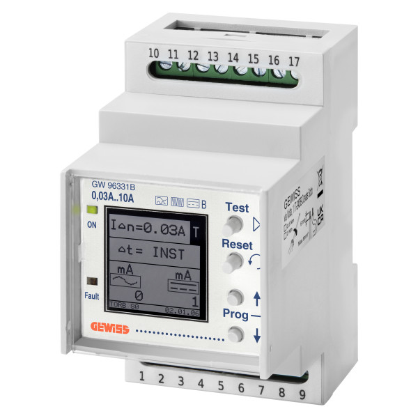 Relais differentiel type b 3m