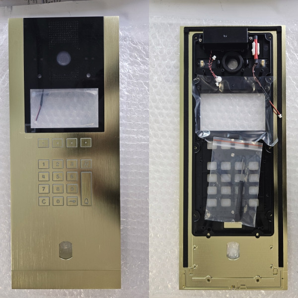 Façade couleur gold pour platine g 6502/frc