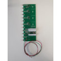 Carte interface bouton platine gtv62 2 rangées avec éclairage version master