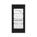 Module d'information aluminium sixty5 touch black