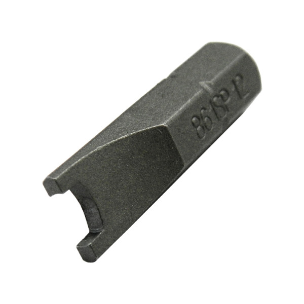 Embout pour vis à tête 2 trous snake eyes pour urc99