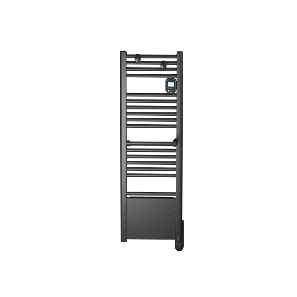 Ezybain boost radiateur sèche serviettes 500 +800 w largeur 400 satin noir