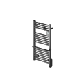 Ezybain radiateur sèche serviettes 500 w largeur 500 satin noir