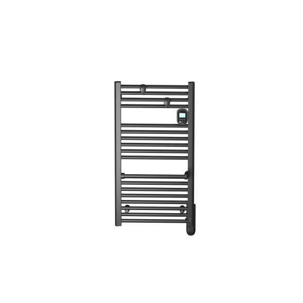 Ezybain radiateur sèche serviettes 500 w largeur 500 satin noir