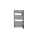 Ezybain radiateur sèche serviettes 500 w largeur 500 satin noir