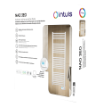 Nao-3eo sèche-serviettes fluide 300w - blanc - largeur 400 mm