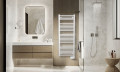 Nao-3eo sèche-serviettes fluide 500w - blanc - largeur 400 mm