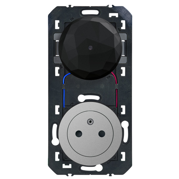 Pack control dooxie with netatmo + prise 2p+t - alu