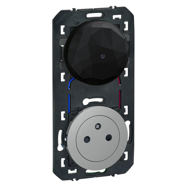 Pack control dooxie with netatmo + prise 2p+t - alu