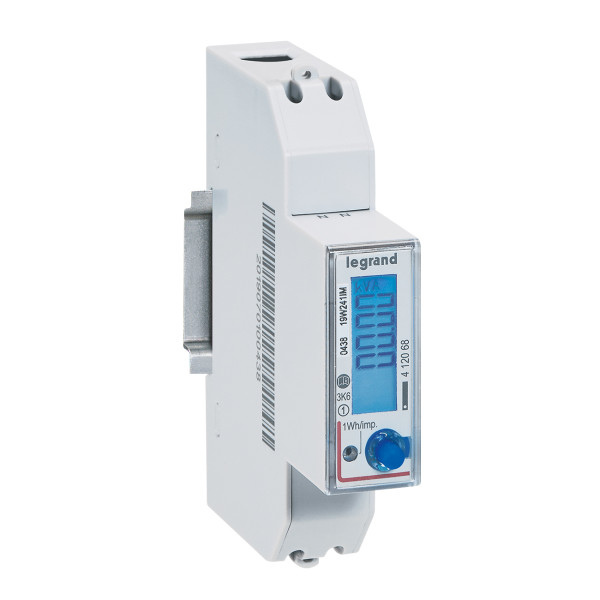 Compteur emdx³ 5-45a 230v, écran lcd 1 module, sans communication