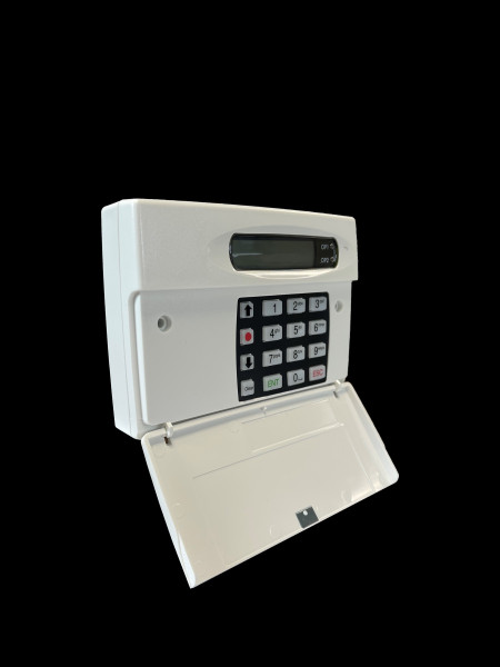Transmetteur téléphonique gsm 4g: vocal et sms/8 entrées/10 n°. alim 12 et 24vdc