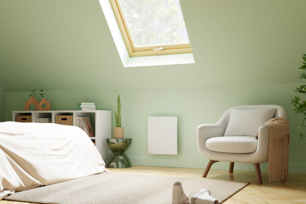 Etic nativ radiateur horizontal 1500w - blanc