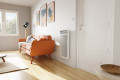 Quartéa-3eo panneau rayonnant horizontal - 500w - blanc