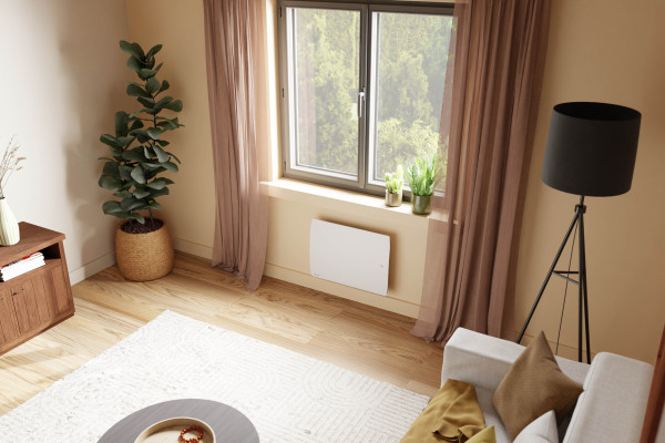 Novium  nativ radiateur vertical  1500w blanc