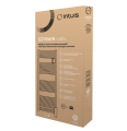 Ezybain nativ - radiateur sèche-serviettes 300 w largeur 400 blanc