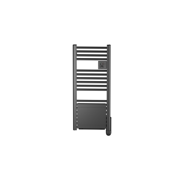 Ezybain nativ boost - radiateur sèche-serviettes 300+1000w lg 400 - noir satin