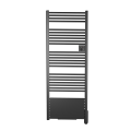 Ezybain nativ boost - radiateur sèche-serviettes 1000 + 1000 w lg 500 noir satin