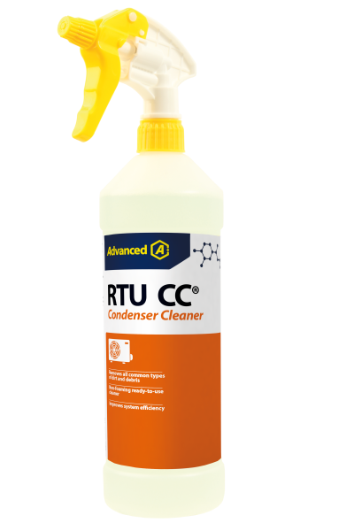 Rtu cc  (spray de 1 l) nettoyant pour condenseur exterieur. prêt à utiliser