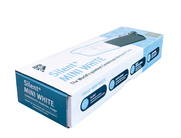 Pompe de relevage des condensats   silent+ mini blanche